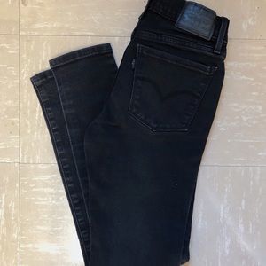 710 Super Skinny Black Levi’s Jeans🖤